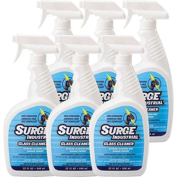 Case of (6) 32-oz Spray Bottles Light Citrus Glass Cleaner MPN:SJG 0032