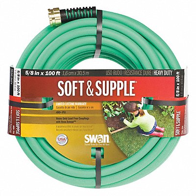 Water Hose Ruber/PVC 5/8 ID 100 ft L MPN:CSNSS58100