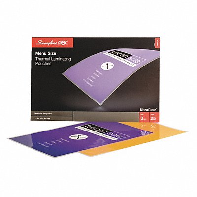 Laminating Pouches 11 1/2x17 1/2 PK25 MPN:3200579