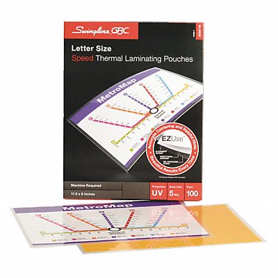 Laminate Pouch 5 mil 11.5x9 PK100 MPN:3200716