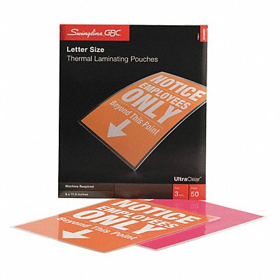 Laminating Pouches 9x11 1/2 PK50 MPN:3745690