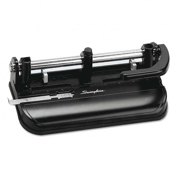 32-Sheet Lever Handle Two-To-Seven-Hole Punch 9/32 Holes Black MPN:SWI74350