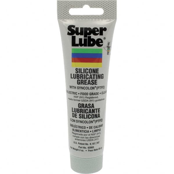 General Purpose Grease: 3 oz Tube, Silicone with Syncolon MPN:92003