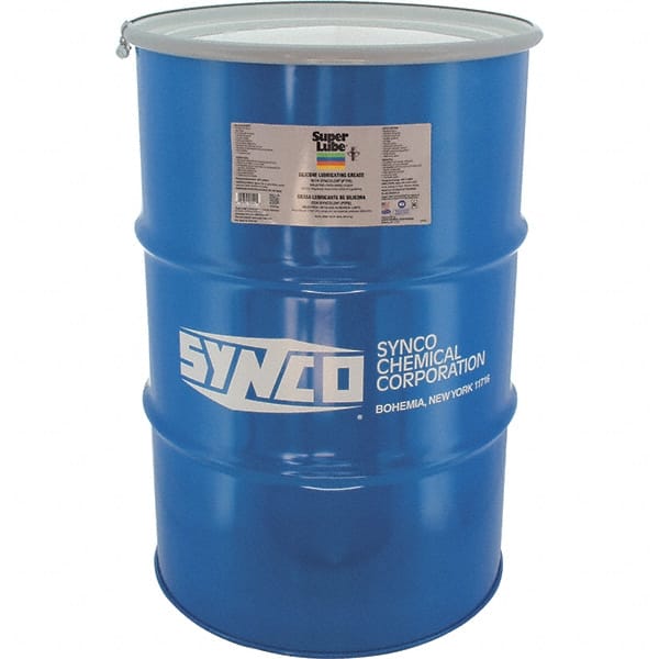 General Purpose Grease: 400 lb Drum, Silicone with Syncolon MPN:92400