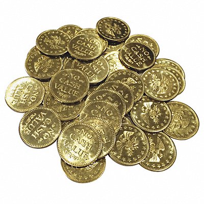 Tokens 8 lb Brass MPN:TOK-500