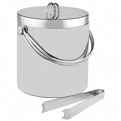 Double Wall Ice Bucket w Tongs MPN:H303