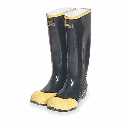 D0325 Rubber Boot Men s 12 Knee Black PR MPN:4T284