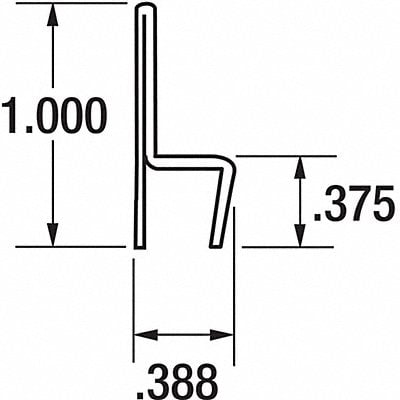 Strip Brush Holder Overall Length 36 In MPN:STH700036