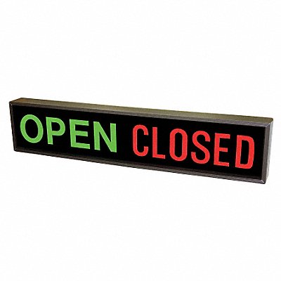 LED Parking Sign Open/Closed 7 x 34 MPN:108979