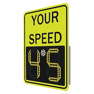 LED Radar Speed Sign Aluminum 29 x 23 MPN:128072