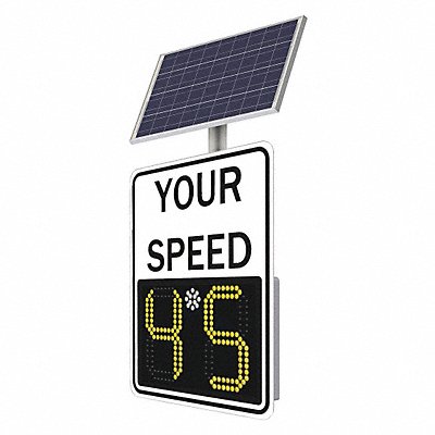 LED Radar Speed Sign Aluminum 29 x 23 MPN:1485-00071