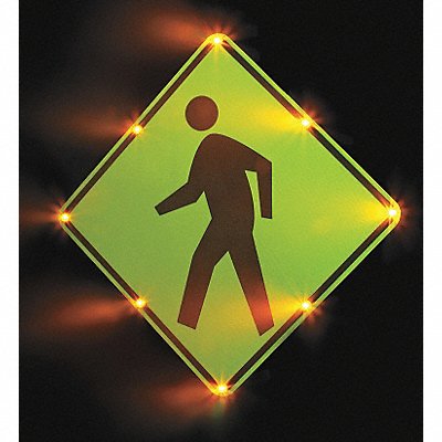 LED Traffic Sign Aluminum 36 x 36 MPN:2180-00210