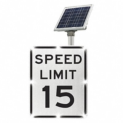 LED Traffic Sign Speed Limit 15 30 x24 MPN:2180-00285-15