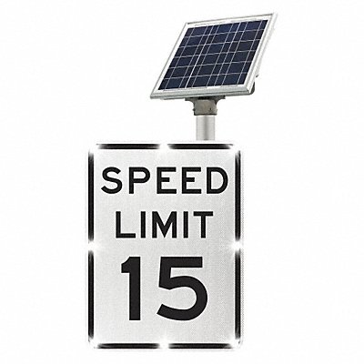 LED Traffic Sign Speed Limit 15 24 x18 MPN:2180-C00103-15