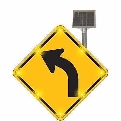 LED Traffic Sign Aluminum 30 x 30 MPN:2180-C00721