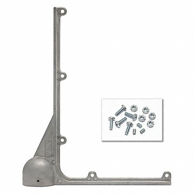 Post Top L-Brackets Silver Aluminum MPN:M2G-2LBS-X