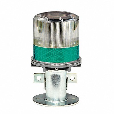 Warning Light (4) LED Green Solar NiMH MPN:3337-00005