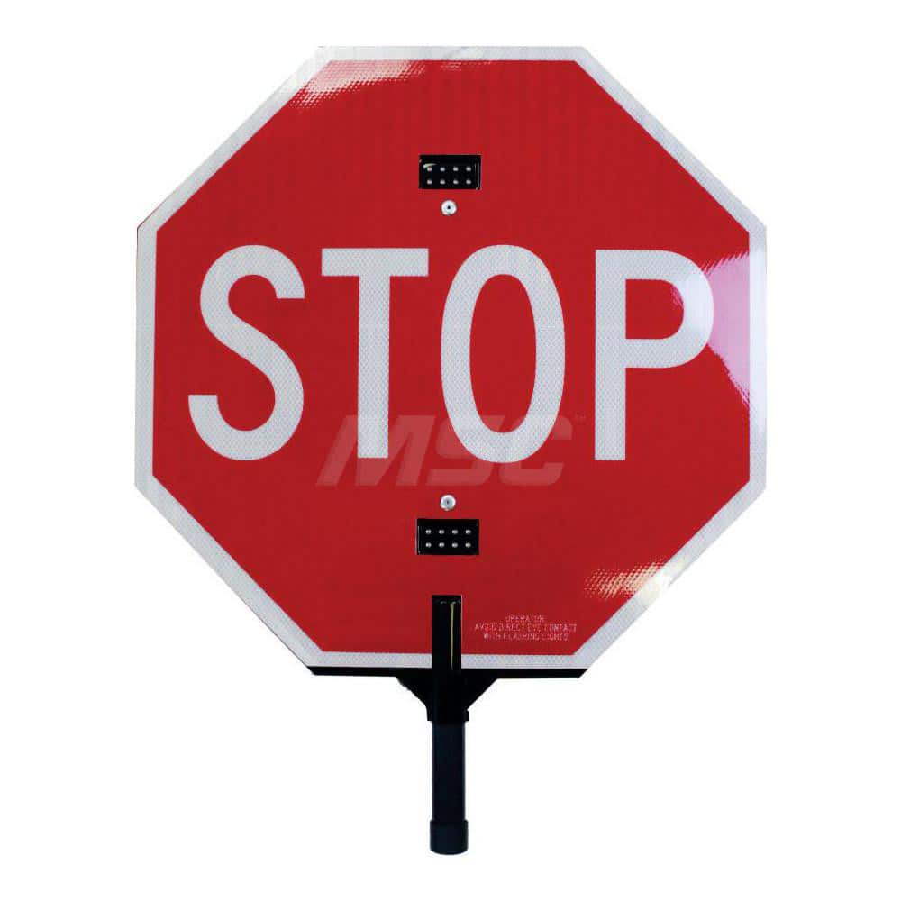 Traffic & Parking Signs, MessageType: Stop & Yield Signs , Message or Graphic: Message Only , Legend: Stop/Stop , Graphic Type: None  MPN:145793