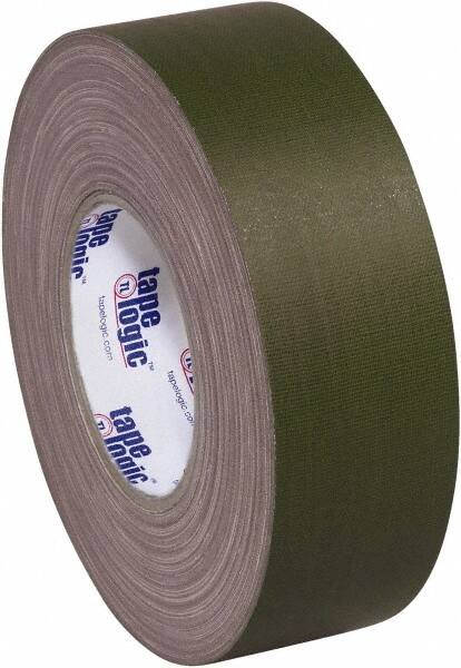 Gaffers Tape: 60 yd Long, Olive Green MPN:T98718OG