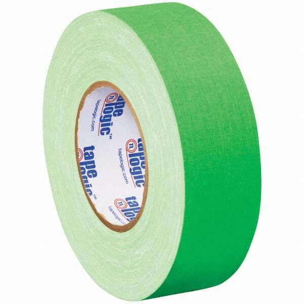 Gaffers Tape: 50 yd Long, Fluorescent Green MPN:T9874FG3PK