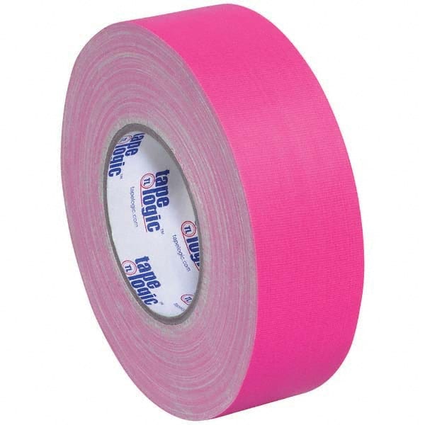 Gaffers Tape: 50 yd Long, Fluorescent Pink MPN:T9874FP3PK