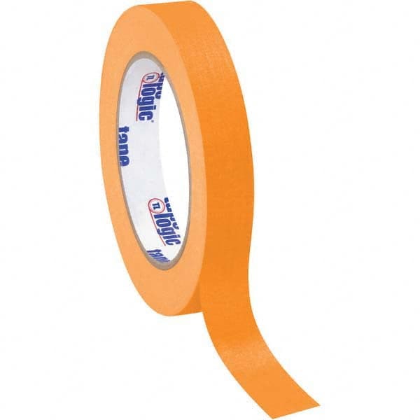 Masking Tape: 60 yd Long, 4.9 mil Thick, Orange MPN:T93400312PKD