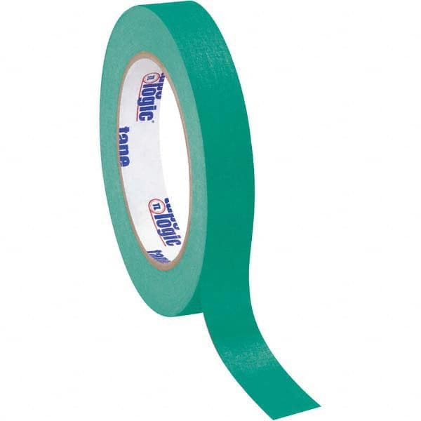 Masking Tape: 60 yd Long, 4.9 mil Thick, Dark Green MPN:T93400312PKE