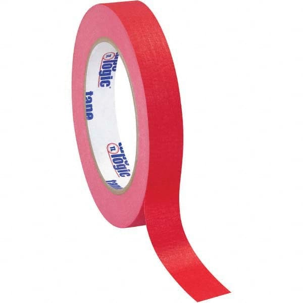 Masking Tape: 60 yd Long, 4.9 mil Thick, Red MPN:T93400312PKR