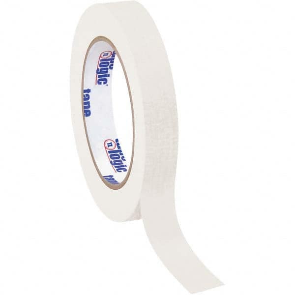 Masking Tape: 60 yd Long, 4.9 mil Thick, White MPN:T93400312PKW