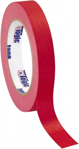 Masking Tape: 60 yd Long, 4.9 mil Thick, Red MPN:T934003R