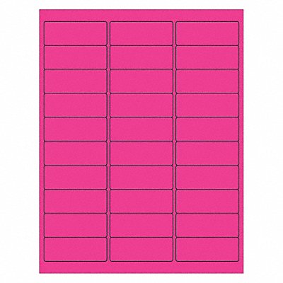 Laser Label Rectangle 2 5/8x1 PK3000 MPN:LL173PK