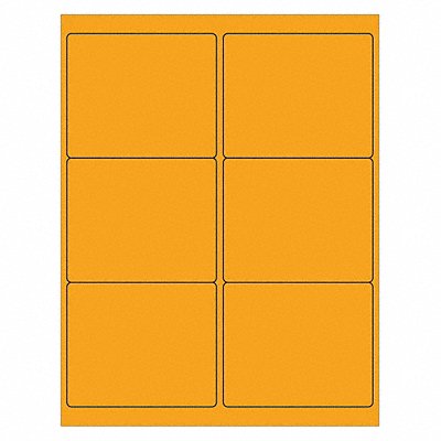 Laser Label Rectangle 4x3 1/3 PK600 MPN:LL180OR