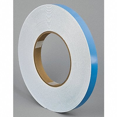 Foam Tape 1 in x 33 5/16 yd White MPN:15C744