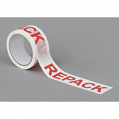 Carton Sealing Tape Red Hot Melt Resin MPN:15C757