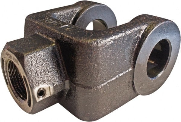 Air Cylinder Rod Clevis: 7/16-20 Thread, 1/2