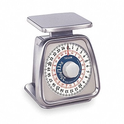 Dial Scale SS 32 oz Weight Cap. Silver MPN:TS25KL