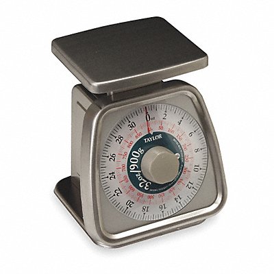 Dial Scale SS 32 oz Weight Cap. Silver MPN:TS32F