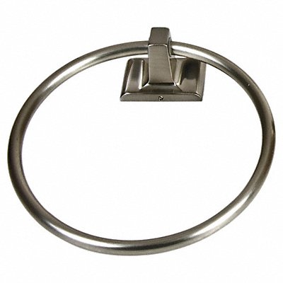 Towel Ring Zinc Satin Nickel 6 in w MPN:01-9404SN