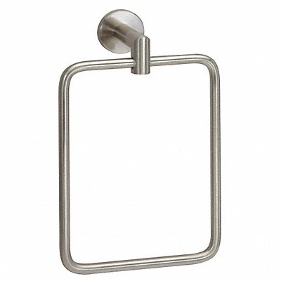 Towel Ring Zinc Satin Nickel 6 3/8 in w MPN:04-SN2804