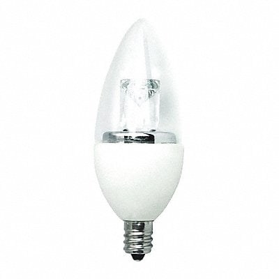 LED 4W B11 ND 2700K E12 Frost Blunt Tip MPN:LED4E12B1127KF