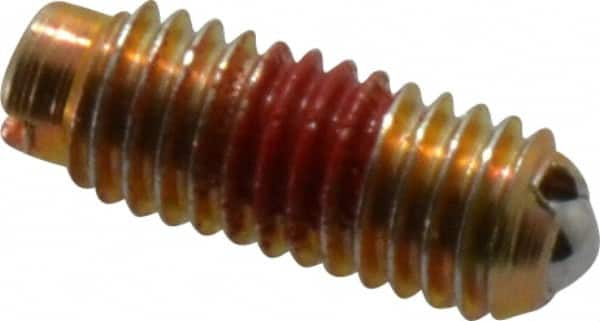 Threaded Ball Plunger: 10-32, 0.093