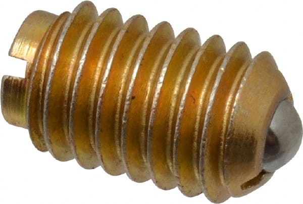 Threaded Ball Plunger: 3/8-16, 0.187