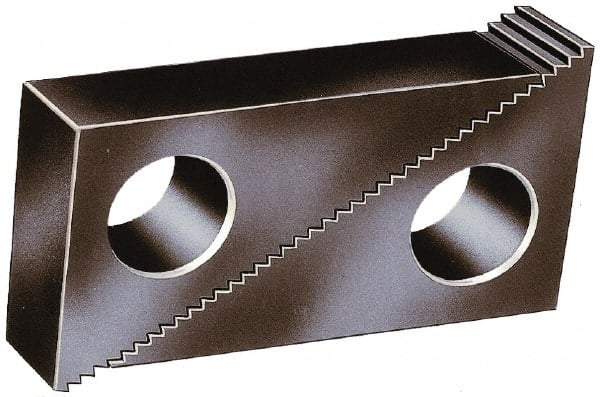 Step Blocks, Minimum Height Adjustment (Inch): 1-3/4, Maximum Height Adjustment: 4 in, Overall Width: 2 in, Width (Inch): 2, 2 in, Material: Steel MPN:40108