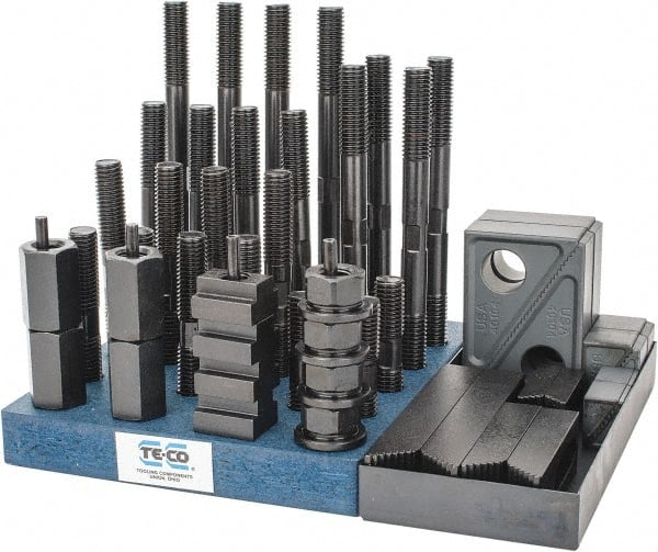 50 Piece Fixturing Step Block & Clamp Set with 1