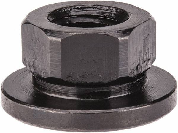 M8x1.25, 19mm Flange Diam, 10mm High, 13mm Across Flats, Flange Nut MPN:61602