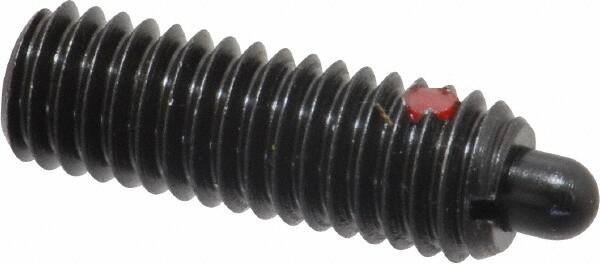 Threaded Spring Plunger: 3/8-16, 1-1/8