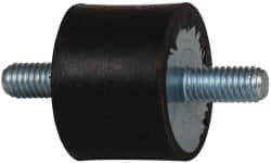 60 Lb Capacity, M6 Stud/Stud Vibration Isolator MPN:50959-4