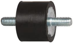 70 Lb Capacity, M6 Stud/Stud Vibration Isolator MPN:50959-5