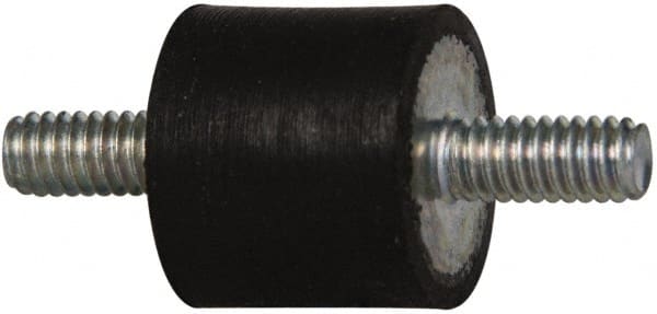 9.5 Lb Capacity, 8-32 Stud/Stud Vibration Isolator MPN:51031