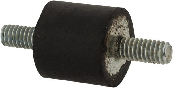 18 Lb Capacity, 8-32 Stud/Stud Vibration Isolator MPN:51033